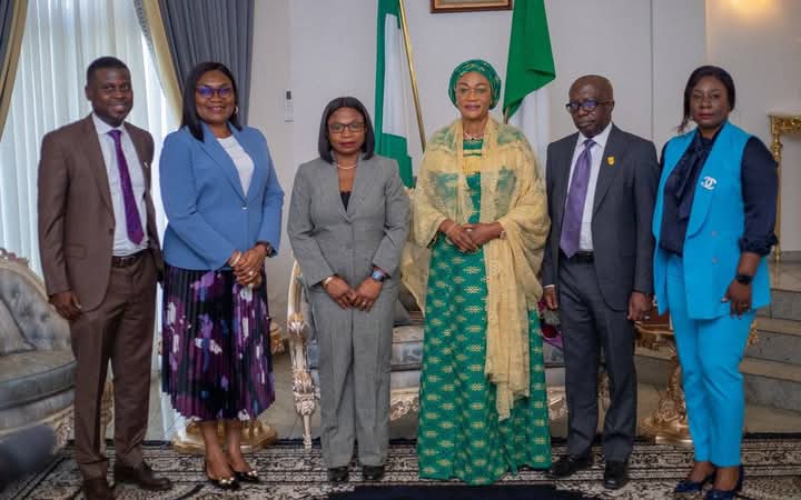 Nigeria First Lady Hosted the Directorate of State Security Delegation