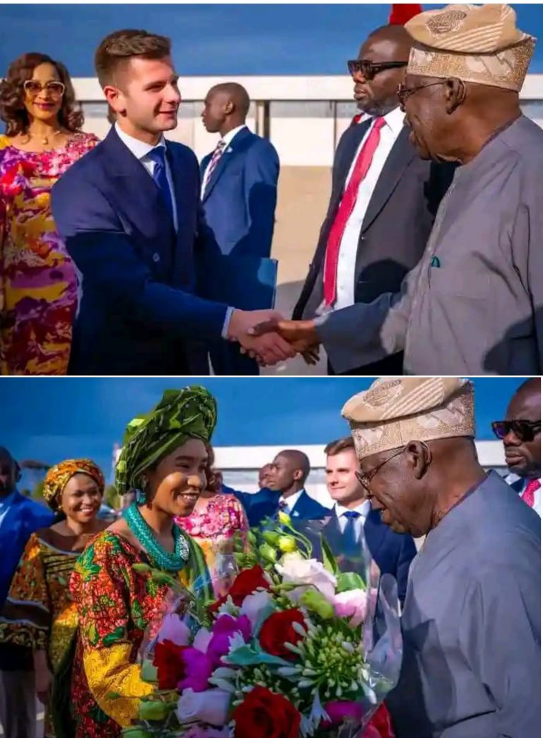 PRESIDENT TINUBU ARRIVES ROME