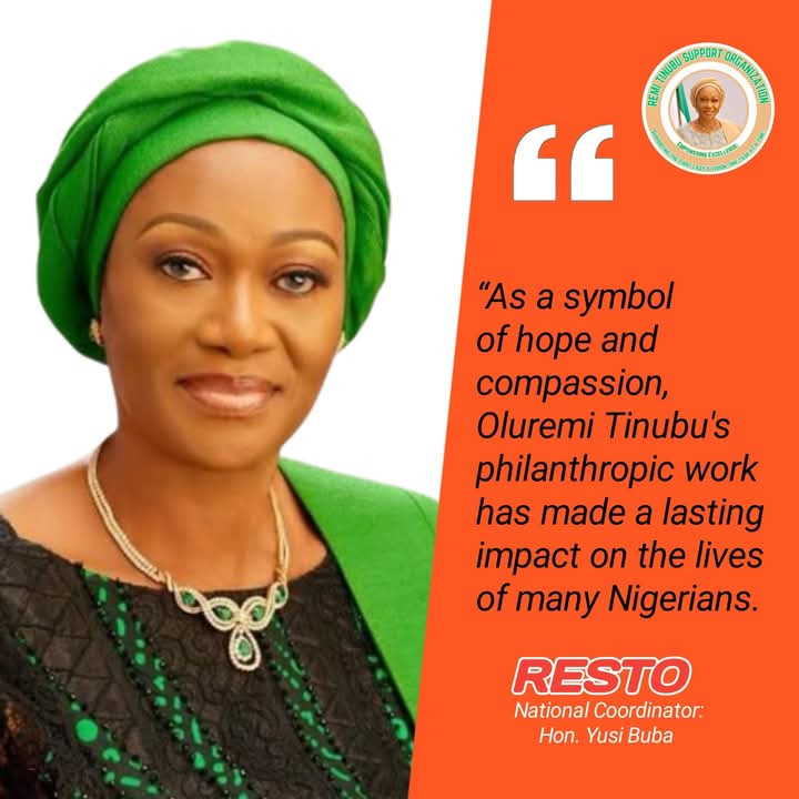 WITH HER EXCELLENCY SENATOR, OLUREMI TINUBU: HAPPY DAYS ARE HERE FOR ALL NIGERIANS