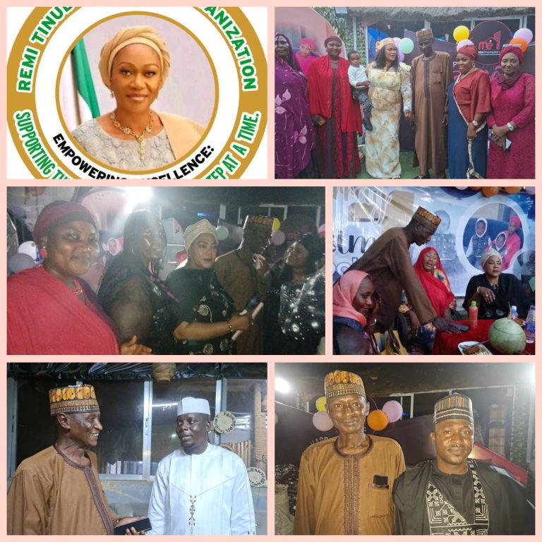 *HON. YUSI BUBA AND RETSO NATIONAL EXECUTIVES CELEBRATE WITH HAJIA MUSA JERO AT HER SON’S BIRTHDAY CEREMONY